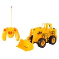 Toy Time Remote Control Front Loader 1:24 Scale, Functional Bulldozer, Construction Toy with Lights / Sound 734583PNK